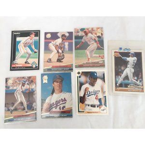 Vintage Mixed Baseball Trading Cards Pinnacle, Score, Fleer, & Topps 1990's Lot